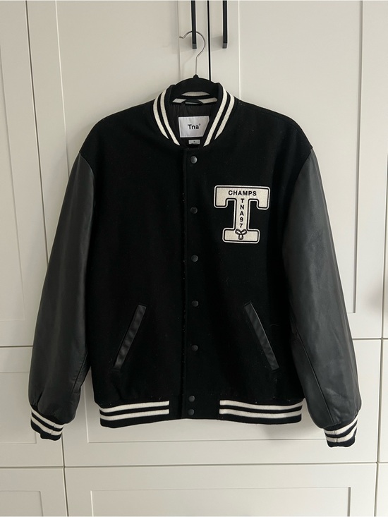 Aritzia Jackets & Blazers - Aritzia Black and White Varsity Jacket